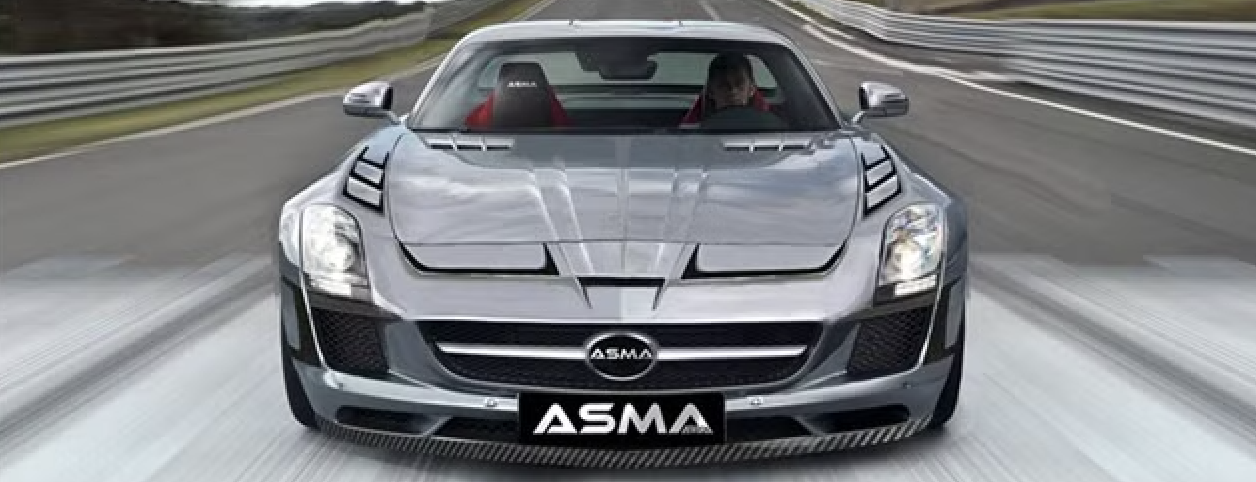 ASMA SLS AMG, based on the Mercedes-Benz SLS AMG